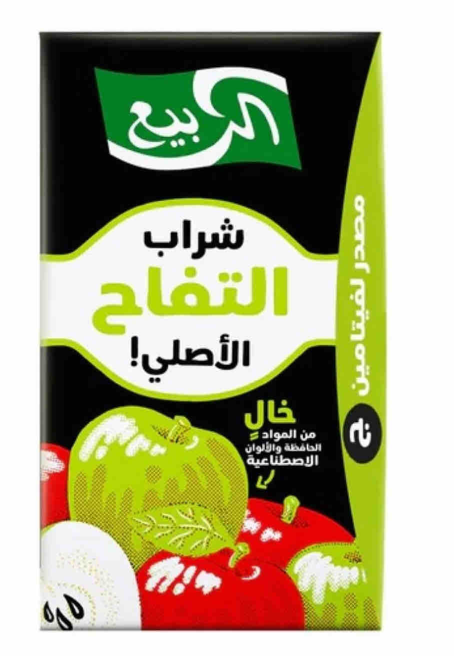 Al rabie Apple Juice 250ml*18 product image