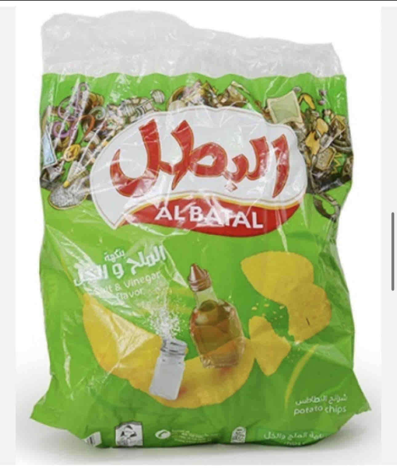 Albatal Chips Salt& vinegar 12gm*20*5 product image