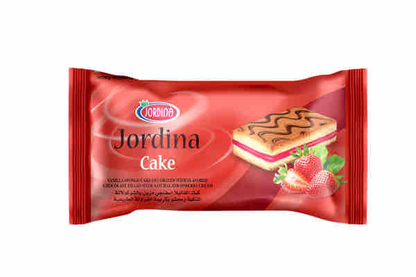 Jordina Cake Strawberry 12*12*30gm product image